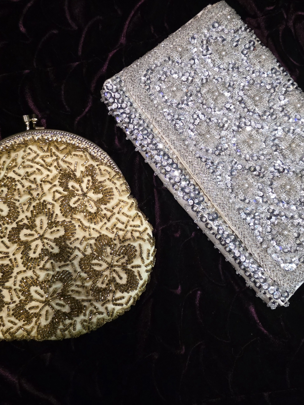 Set Of Vintage Beaded Evening Bags